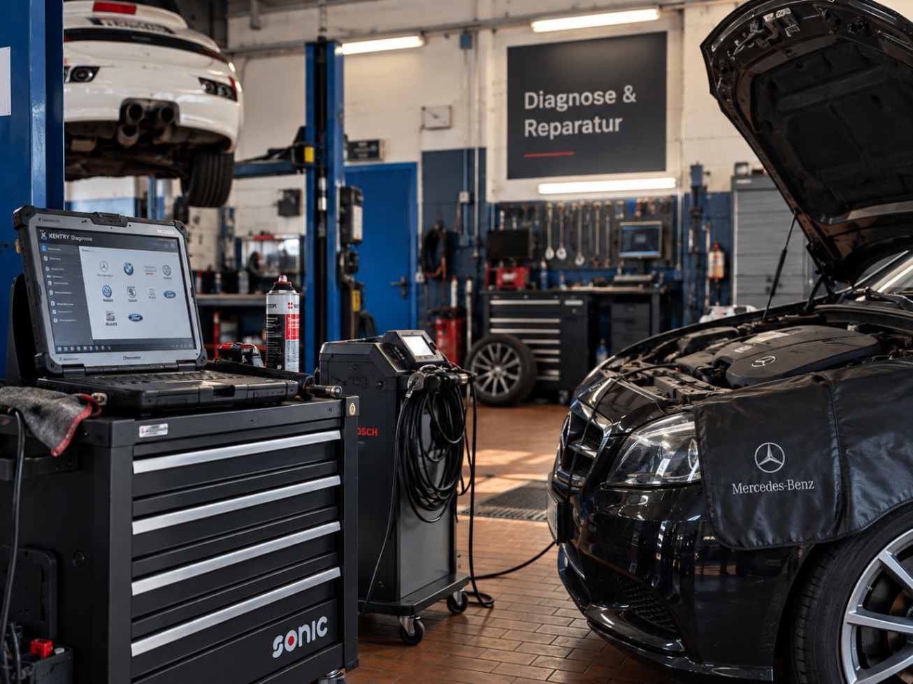 Diagnose & Reparatur bei NK Kfz und Zweirad Service